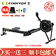  Concept2 美国品牌concept2划船机C2风阻划船器RowERG家用 RowErg标准版黑色　