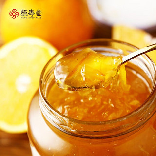 恒寿堂 蜂蜜柚子茶泡水喝水果茶冲饮果酱果茶饮品 柚子茶500g(2罐装)
