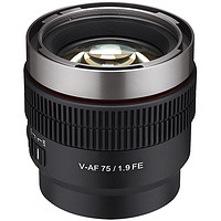 SAMYANG 森养光学 森养（SAMYANG）三阳 自动对焦电影定焦镜头 V-AF系列 75mm T1.9（索尼FE卡口）