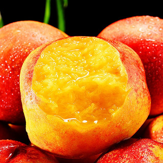 鲜火新鲜黄心油桃5斤大桃子新鲜水果蜜桃子黄肉桃子 精选3斤装