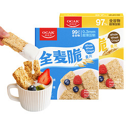 OCAK 欧扎克 0添加糖全麦脆块麦片1.2kg