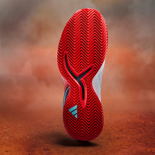 adidas 阿迪达斯 adizero Cybersonic M clay 男子网球运动鞋 HQ5923