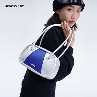 ACROSS 原创设计单肩包女包包银色高级感腋下包小众休闲手提包挎包