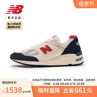 new balance 中性款休闲运动鞋 M990TD2