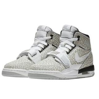 AIR JORDAN NIKE 耐克 AIR JORDAN LEGACY 312（GS）缓震耐穿运动童鞋 AT4040-100 36.5