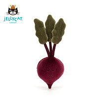 jELLYCAT 邦尼兔 VV6BEET 活泼甜菜毛绒玩具 紫色 22cm