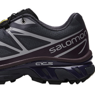 salomon 萨洛蒙 SPORTSTYLE系列 XT-6 中性越野跑鞋 L47381800 乌木色 38.5