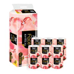 C&S 洁柔 油画锦鲤卷纸 4层140克10卷