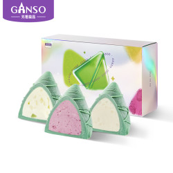 ganso元祖食品元祖粽子礼盒装雪龙粽冰淇淋甜粽端午送礼高端礼盒冰粽