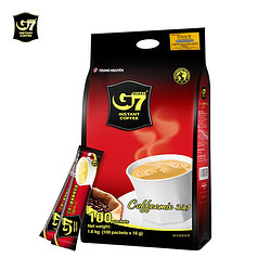 G7 COFFEE 中原咖啡 黑咖啡 100条装 越南进口