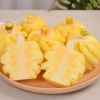 乡语小吖泰国进口小菠萝 2斤 去皮迷你开袋即食小菠萝凤梨 新鲜水果生鲜
