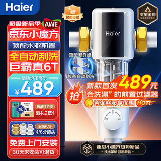 Haier 海尔 HP60-XAw11 前置过滤器  7T大通量 全自动清洗终身免换滤芯