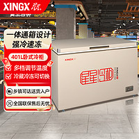 XINGX 星星 商用冰柜大容量  BD/BC-401A  401升约装肉480斤