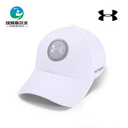 UNDER ARMOUR 安德玛 高尔夫球帽男士有顶帽golf运动球帽不可调节帽