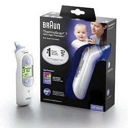 BRAUN 博朗 irt6520 耳温枪  含21个耳套