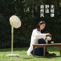 家奈 日本家奈新款空气循环扇家用落地电风扇静音强力涡轮对流台式摇头