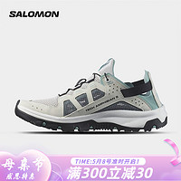 萨洛蒙（Salomon）女款 户外运动休闲轻量抓地涉水溯溪运动鞋 TECHAMPHIBIAN 5 灰色 471171 UK3.5 (36)