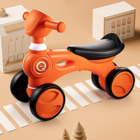 FD 锋达玩具 儿童平衡车幼儿滑行车学步车1-3岁宝宝扭扭车带音乐玩具车可坐人 橙色