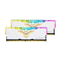 JUHOR 玖合 32GB(16Gx2)套装 DDR4 3200 台式机内存条 忆界RGB灯条