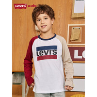Levi's 李维斯 LEVI 男童长袖t恤