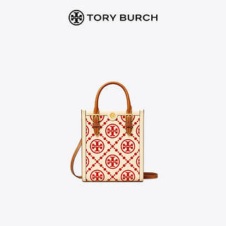 TORY BURCH TORYBURCH汤丽柏琦T MONOGRAM迷你托特包琴谱包88650