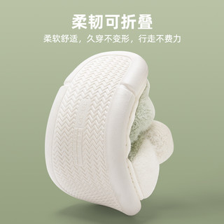 TZLDN 利达妮 棉拖鞋女士冬季包跟可爱2022新款月子鞋情侣家居毛绒棉鞋外穿冬款