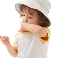 babycare 儿童遮阳帽 BC2211001-02 春夏款 迪勒桃灰 M