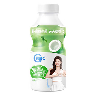 MENGNIU 蒙牛 优益C活菌益生菌乳饮品 柠檬椰味330g*8瓶