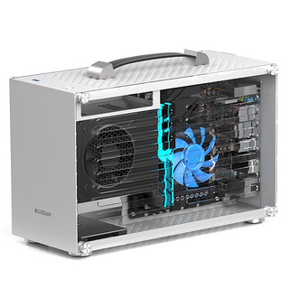 PCCOOLER 超频三 蜂鸟2 MINI-ITX机箱 全侧透