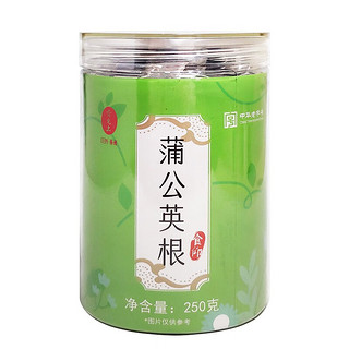 雷允上蒲公英根250g 精选蒲公英茶 婆婆丁茶泡水喝的养生茶 2瓶装