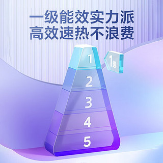 美的（Midea）出品电热水器储水式家用大水量厨房一级能效变频速热节能安全断电热水器支持以旧换新 美的出品华凌50升YH3 YH3系列