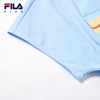 FILA x MSGM斐乐童装儿童连衣裙2023夏季中大童梭织连衣裙