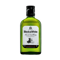 black & white 黑白狗 苏格兰威士忌 200ml 单瓶装