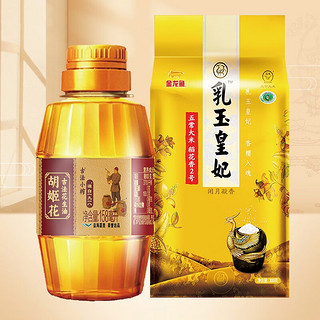 胡姬花 古法小榨花生油158ml+乳玉皇妃300克