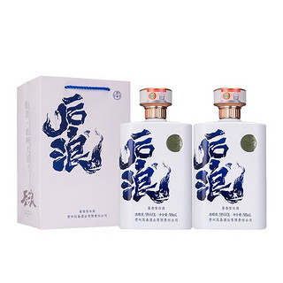 筑春筑春 后浪  贵州茅台镇酱香型白酒 53度500ml*2