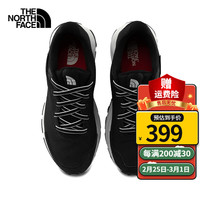 TheNorthFace北面徒步鞋女鞋春夏季新款户外防水透气轻便缓震耐磨运动鞋休闲鞋登山鞋2VV2 4OA6KY4/黑色 38/7