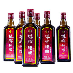 塔牌绍兴黄酒纯酿花雕酒500ml6瓶整箱手工冬酿半干型加饭酒老酒