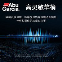 ABU GARCIA 阿布ORRA奥拉直柄路亚竿套装碳素远投直柄竿鲈鱼翘嘴鳜鱼路亚杆 1.98米ML调+2000型（常规线杯）