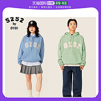 5252BYO!Oi 韩国直邮5252byo!oi韩版男女舒适秋冬连帽卫衣加绒明星同款时尚潮