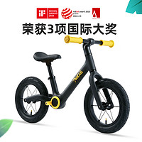 700Kids 柒小佰 儿童滑步车A1平衡车车男女童车2-7岁滑行车 充气轮黄