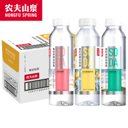 NONGFU SPRING 农夫山泉 天然苏打水白桃味 410ml*15瓶