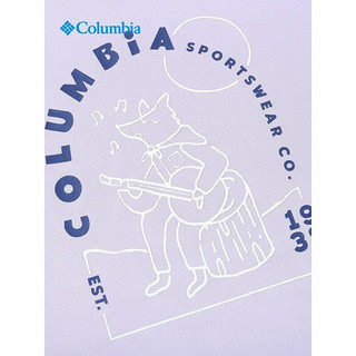 Columbia哥伦比亚户外23春夏新品女童吸湿凉爽透气短袖T恤AG6266 589 L（155/76）