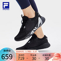 FILA 斐乐 官方MIND BLOWER1+女鞋综训鞋2023春新款 黑-BK 35.5