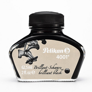 Pelikan 百利金 4001 钢笔墨水 亮黑色 62.5ml