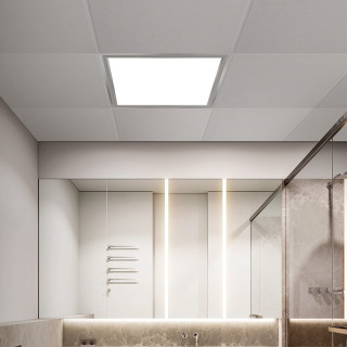雷士 NVC   Lighting照明集成吊顶led灯厨房卫生间浴室嵌入式300x600铝扣板吸顶灯 升级铝材款  珍珠白 36瓦 白光