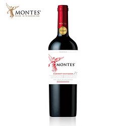 MONTES 蒙特斯 智利原瓶進口 紅天使珍藏 赤霞珠 14.5度干紅葡萄酒 750ml 單瓶
