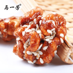 马一芳 琥珀芝麻核桃仁500g 袋装