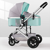 童宝高景观婴儿推车可坐可躺轻便折叠双向减震新生儿童宝宝手推车