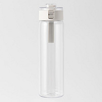 MUJI 無印良品 无印良品 MUJI 共聚酯 便携水杯 Tritan 白灰色 800ml