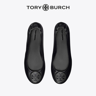 TORY BURCH 汤丽柏琦 MINNIE羊皮革平底芭蕾舞鞋 143383